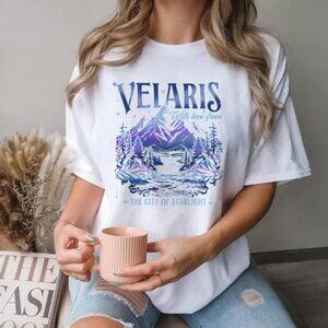 Velaris With love from the city of starlight T-shirt, Retro Velaris shirt unisex